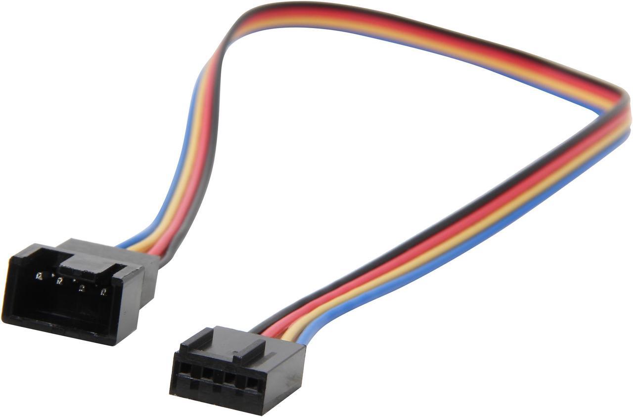 Main image of StarTech.com FAN4EXT12 1 ft. 4 Pin Fan Power Extension Cable - F/M Female to Male