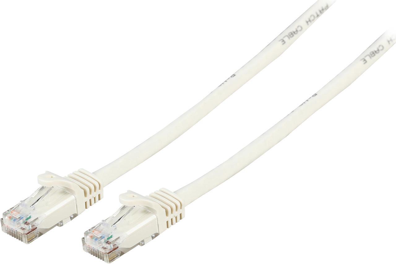 StarTech.com N6PATCH50WH 50 ft. Cat 6 White Snagless Network Cable