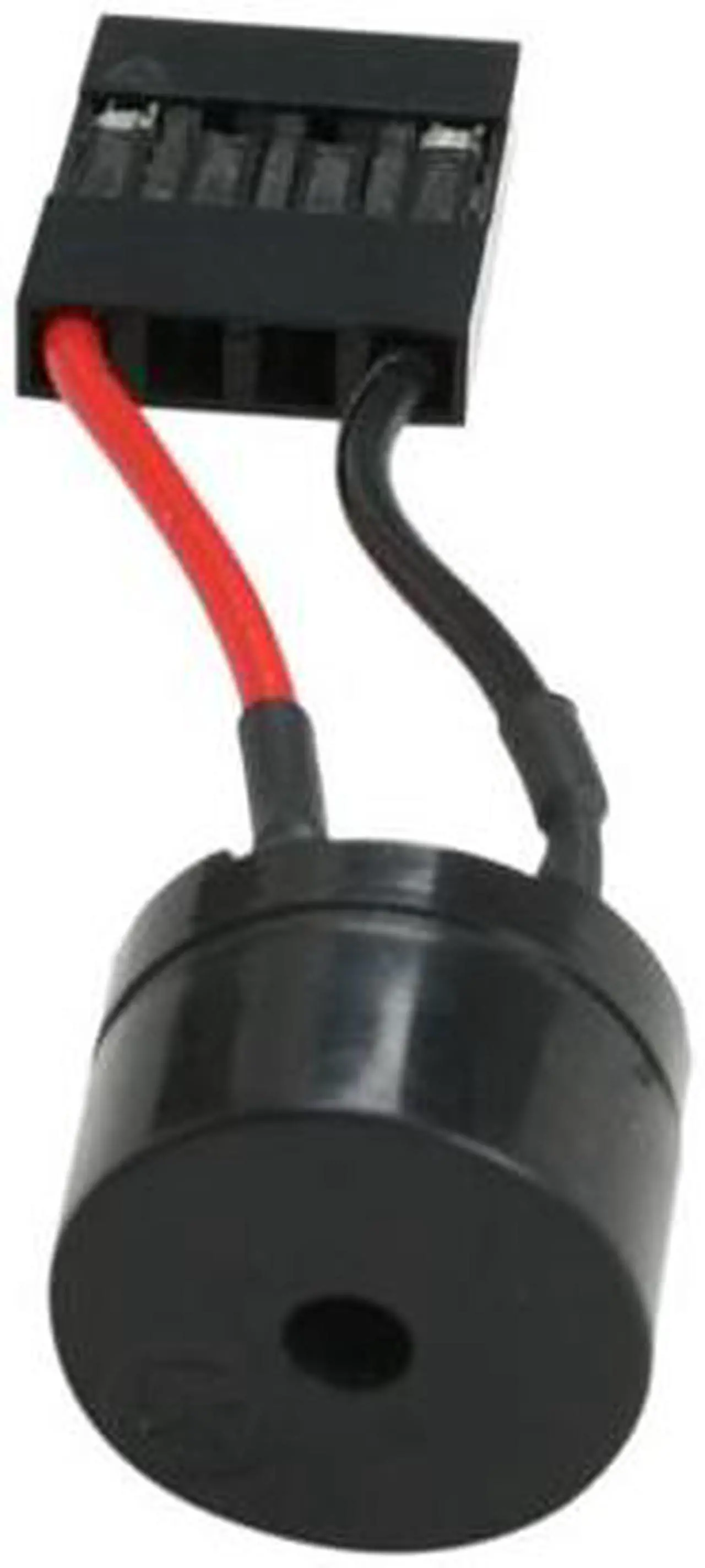 Alt view image 2 of 3 - APEVIA CVTCSPK 2 in. Case speaker cable for computer cases that connects to the motherboard