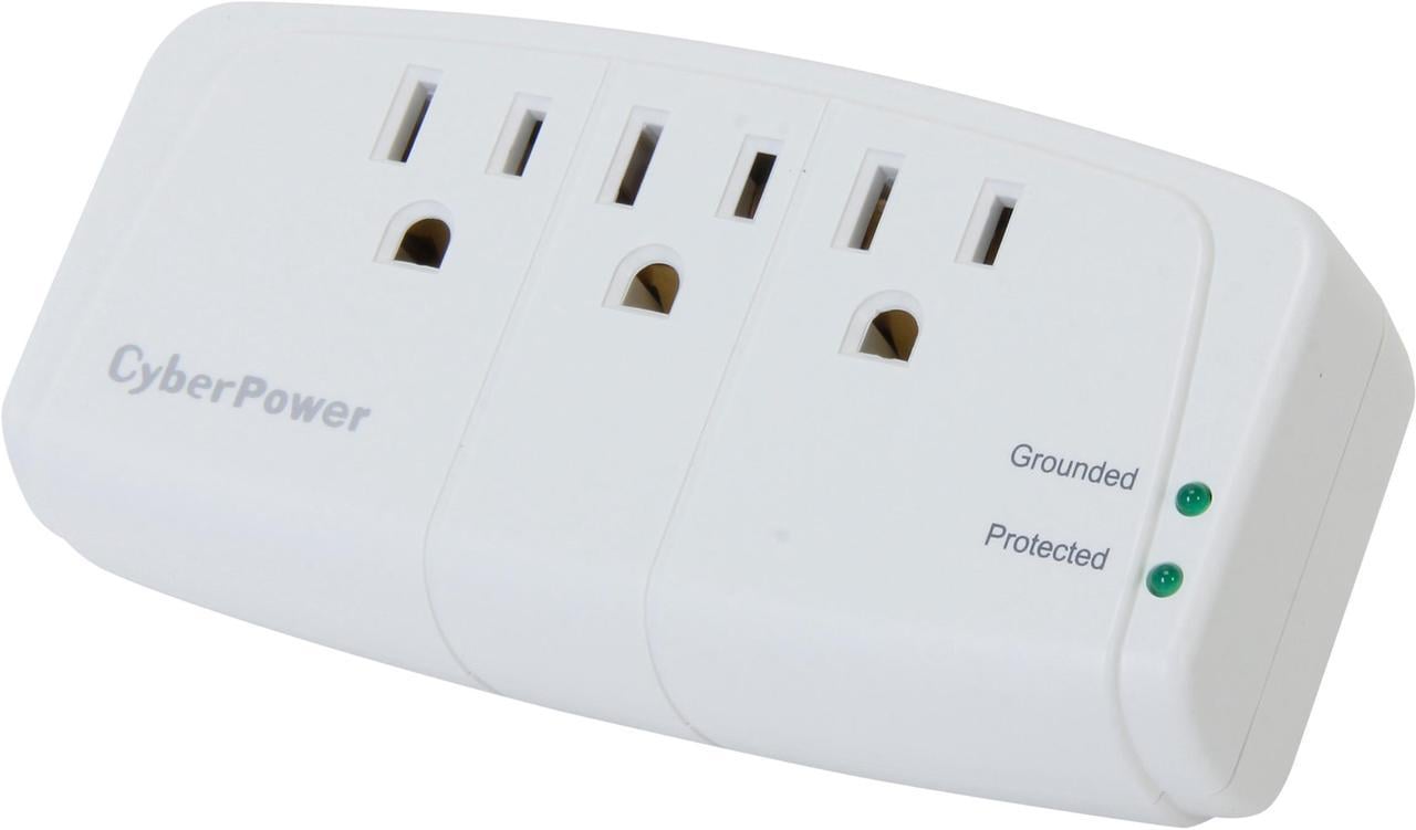 CyberPower CSB300W 3 Outlets 900 Joules Surge Suppressor