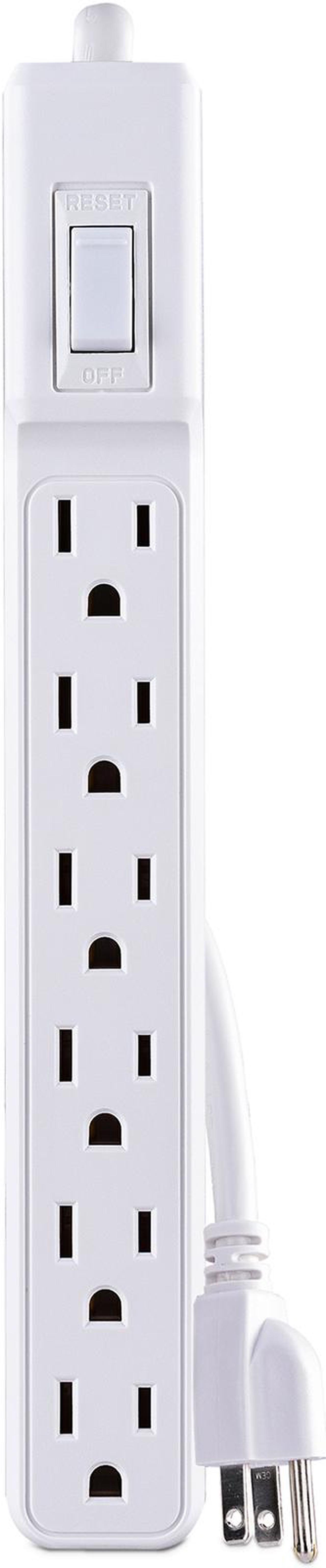 CyberPower MP1044NN 6 Outlets Power Strip 125V Input Voltage 2 ft. Cord Length