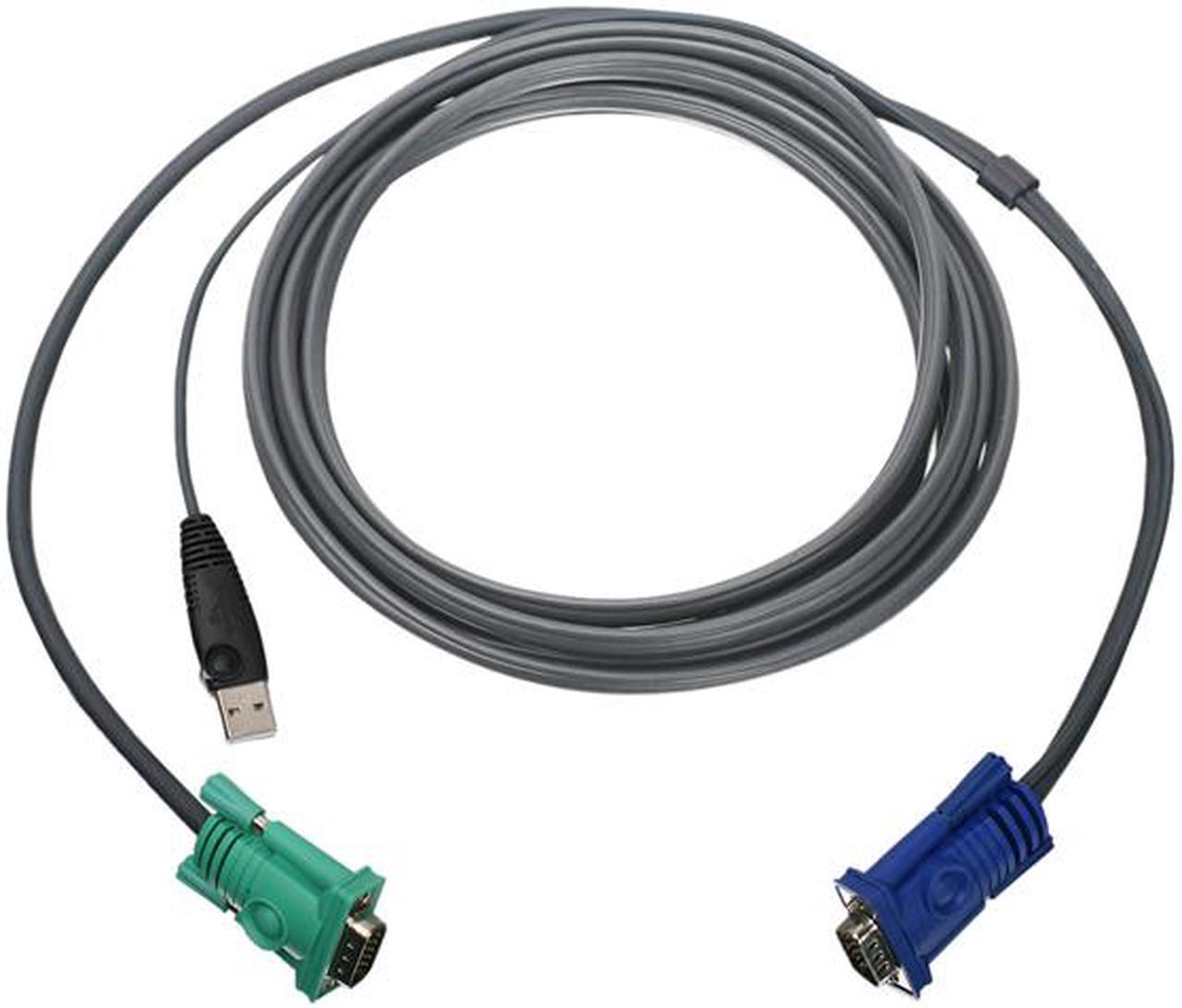 Main image of IOGEAR 10 ft. USB KVM Cable G2L5203U