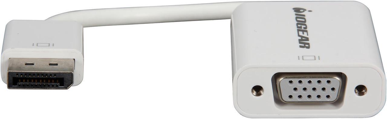 Alt view image 5 of 9 - IOGEAR GDPVGAW6 DisplayPort to VGA Adapter Cable