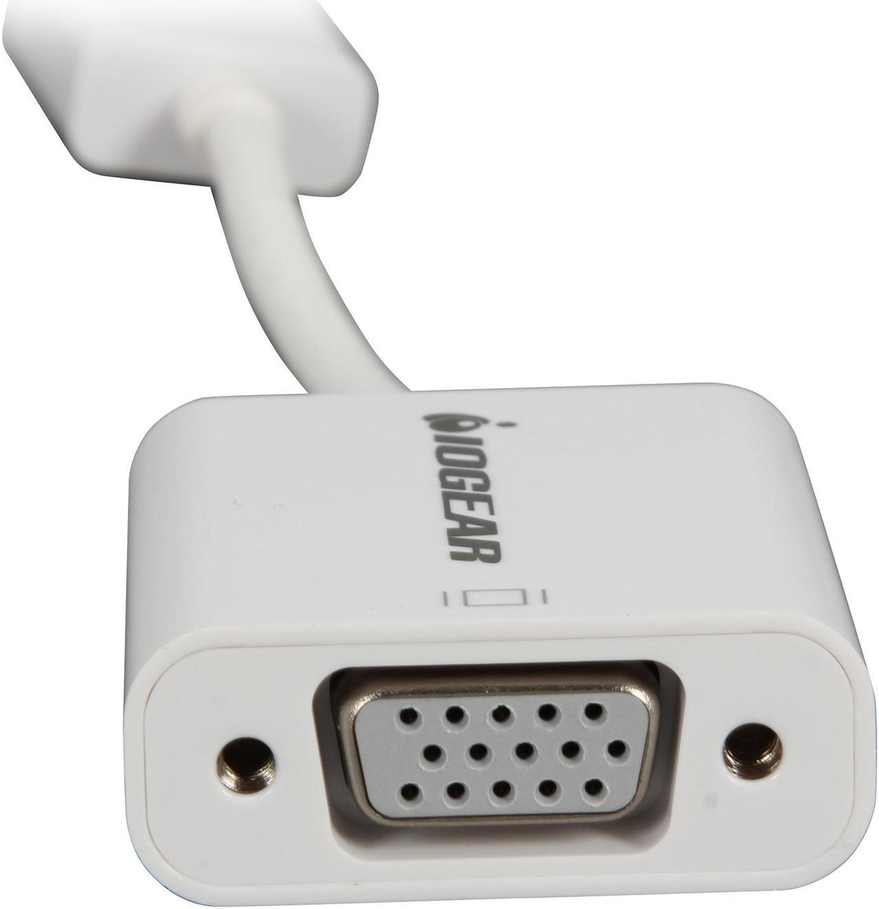 Alt view image 7 of 9 - IOGEAR GDPVGAW6 DisplayPort to VGA Adapter Cable