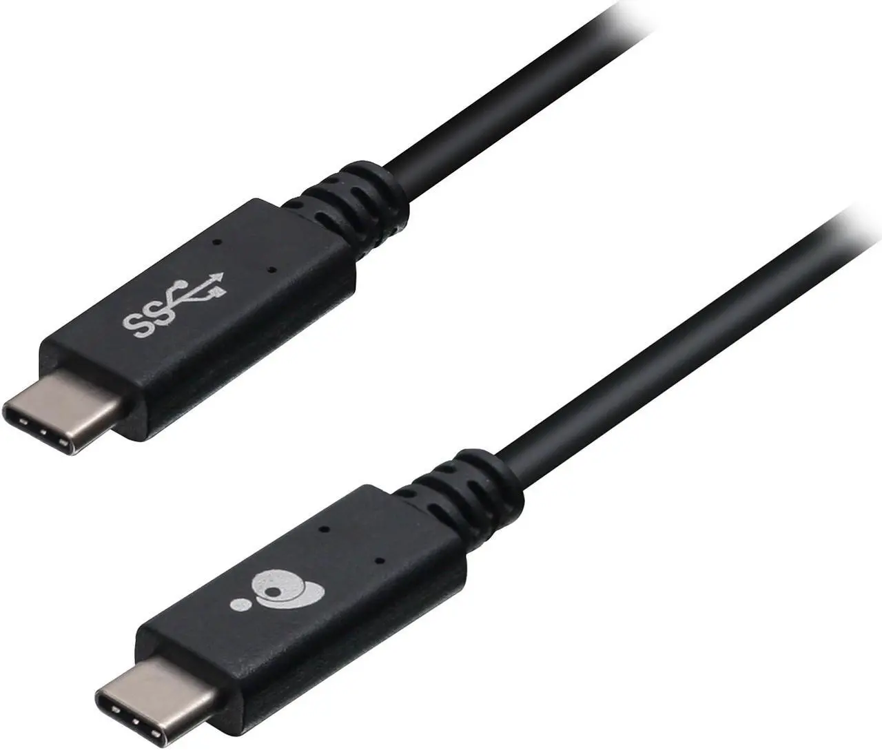 Alt view image 2 of 4 - IOGEAR G2LU3CCM12E Black USB-C to USB-C 5 Gbps 6.6 ft. (2m) Cable