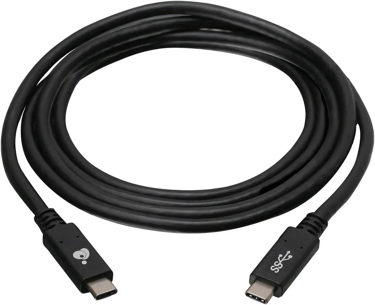 Alt view image 3 of 4 - IOGEAR G2LU3CCM12E Black USB-C to USB-C 5 Gbps 6.6 ft. (2m) Cable