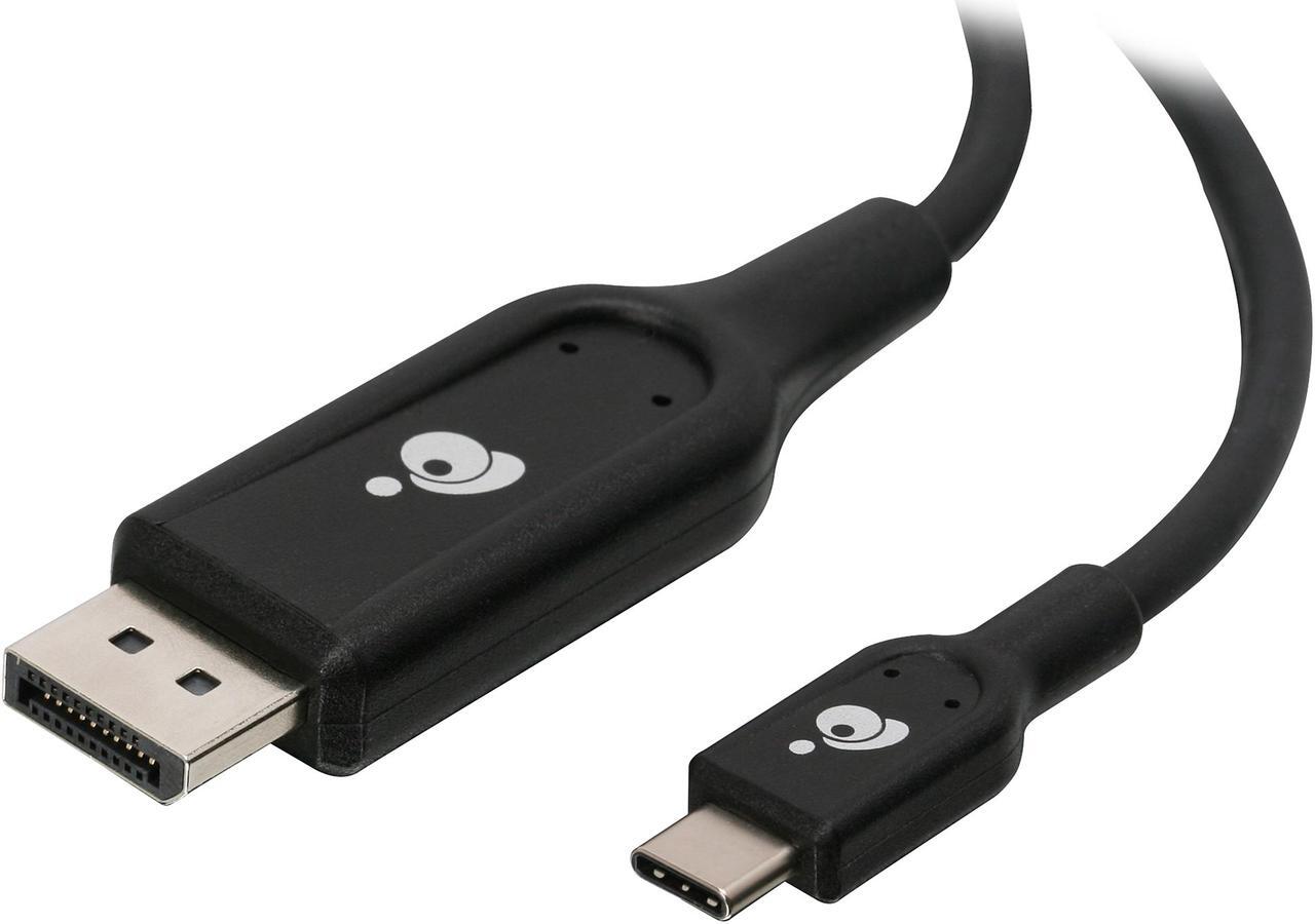 Alt view image 2 of 4 - IOGEAR G2LU3CDP12 USB-C to DisplayPort 4K Cable, 6.6 ft (2m)