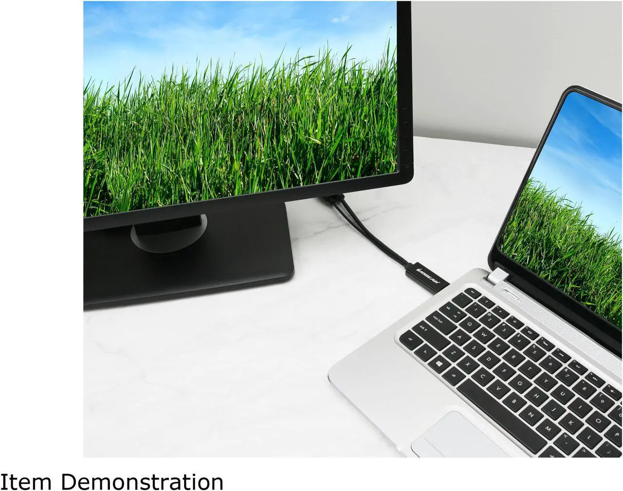 Alt view image 3 of 4 - IOGEAR GHDMDPF 4K 30Hz HDMI to DisplayPort Adapter