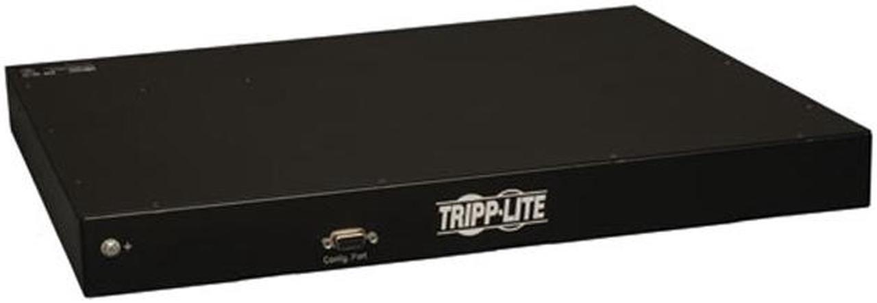 Main image of Tripp Lite Single Phase Monitored PDU, 20A, 8 Outlets C-13, 208 / 220 / 230 / 240V, C20/L6-20P Adapter, 8.5 Feet Cord, 1U Rack-Mount Power, LX Platform, TAA Compliant (PDUMNH20HV)