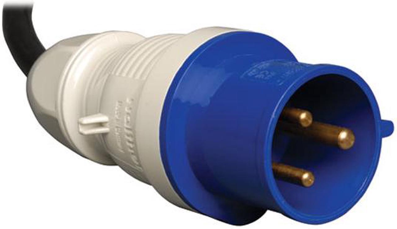 Alt view image 3 of 4 - Tripp Lite PDUMH32HV Metered 2U 230V  12ft Single Phase PDU, 7.3kW, 18 outlets (C13 & C19), IEC-309 Blue 32A Input Connection