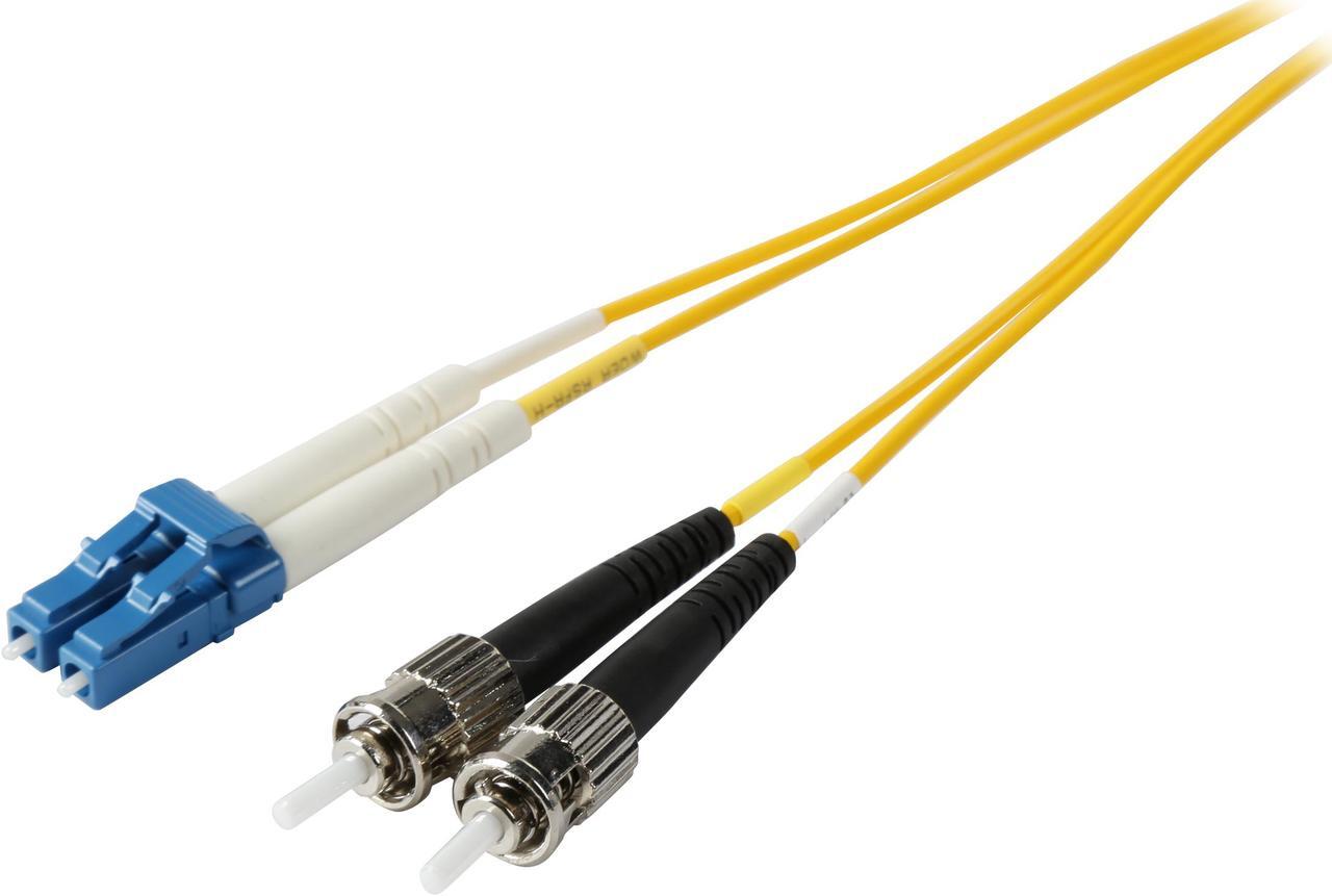 Main image of Tripp Lite Duplex Singlemode 8.3/125 Fiber Patch Cable (LC/ST), 3M 10-ft. (N368-03M)