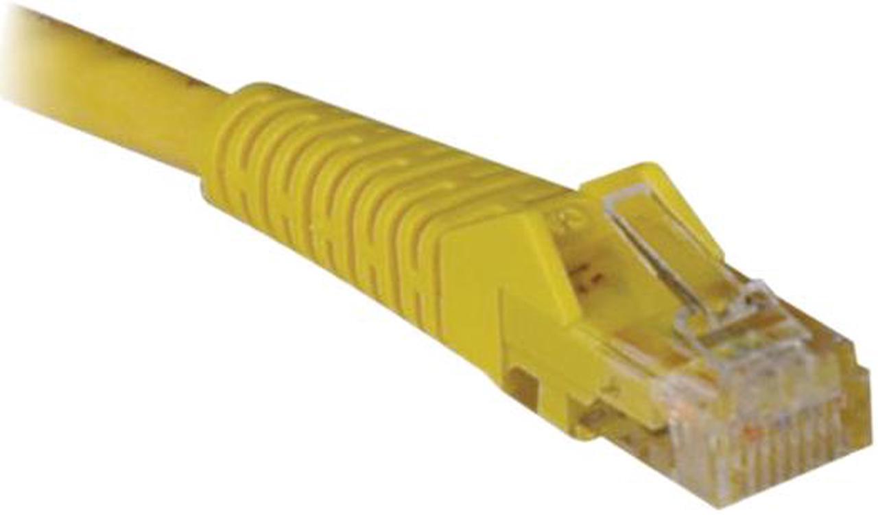 TRIPP LITE Yellow Gigabit Snagless Molded Patch Cable