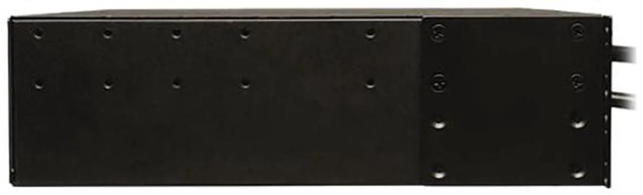 Alt view image 4 of 6 - Tripp Lite Metered PDU with ATS, 2.9 kW Single-Phase 120V Outlets (24 x 5-15/20R, 1 x L5-30R), 2 x L5-30P, 2 x 10 Feet Cords, 2U Rack-Mount, TAA (PDUMH30AT)