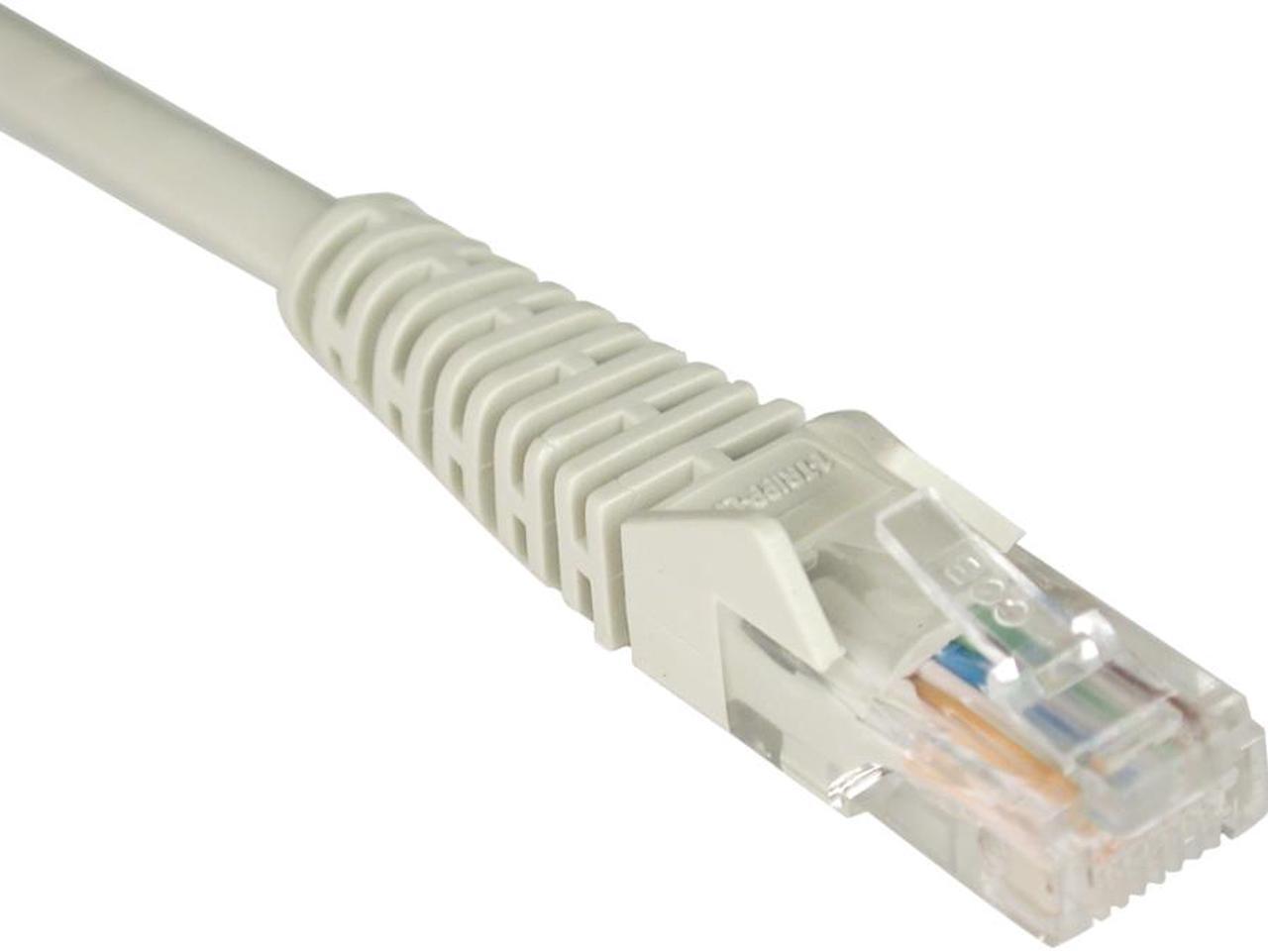 Main image of Tripp Lite 20-ft. Cat5e 350MHz Snagless Molded Cable (RJ45 M/M) - Gray