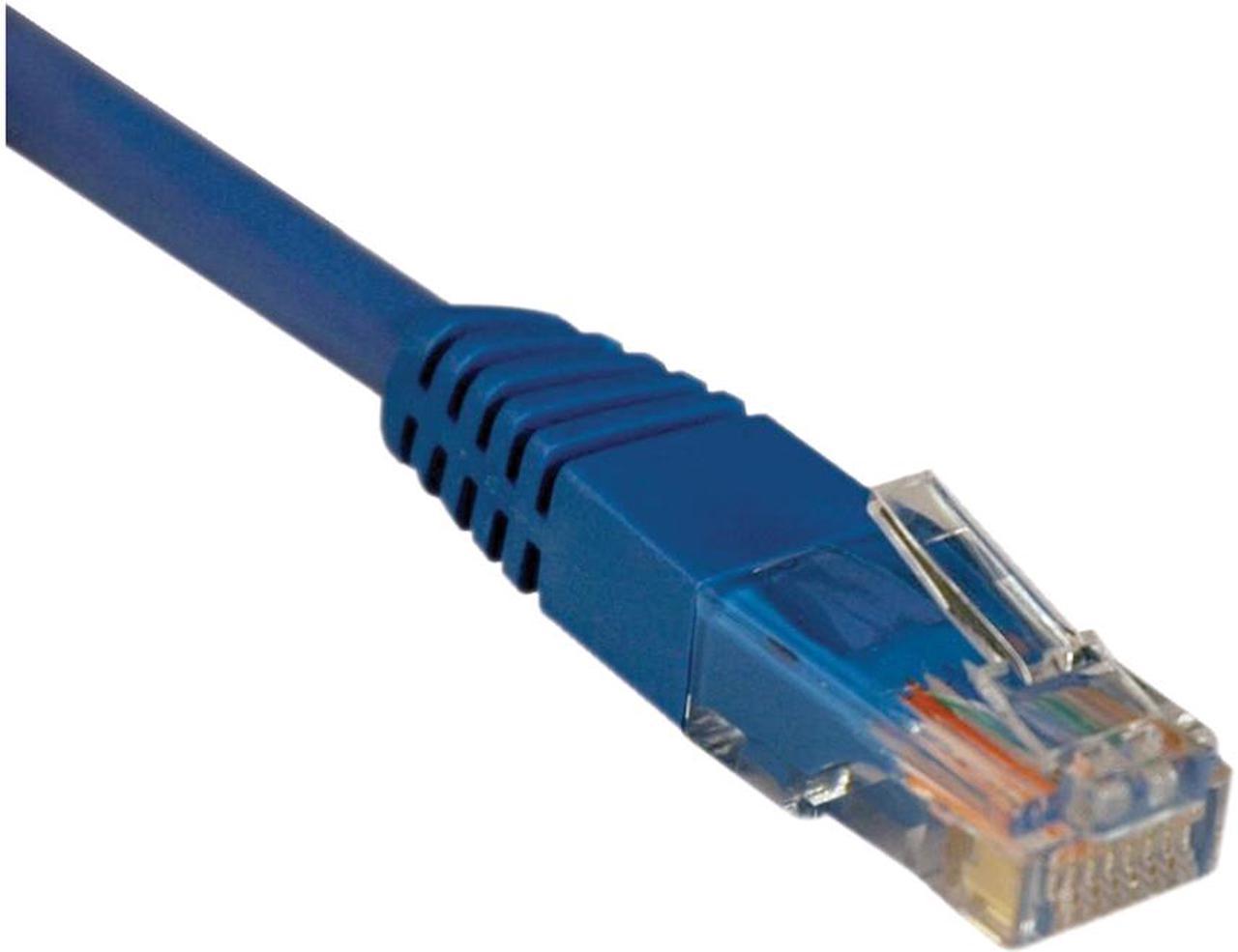 Tripp Lite 30-ft. Cat5e 350MHz Molded Cable (RJ45 M/M) - Blue