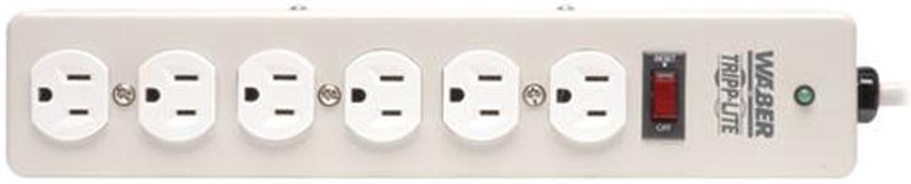 Alt view image 2 of 3 - Tripp Lite Waber DG206 6-Outlet Surge Suppressor