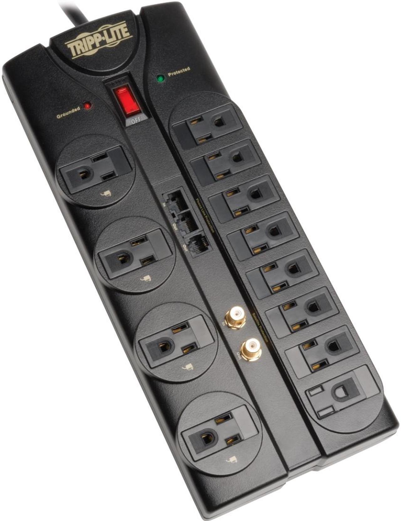 Tripp Lite Protect It! TLP1208SAT 12 Outlets Surge Suppressor