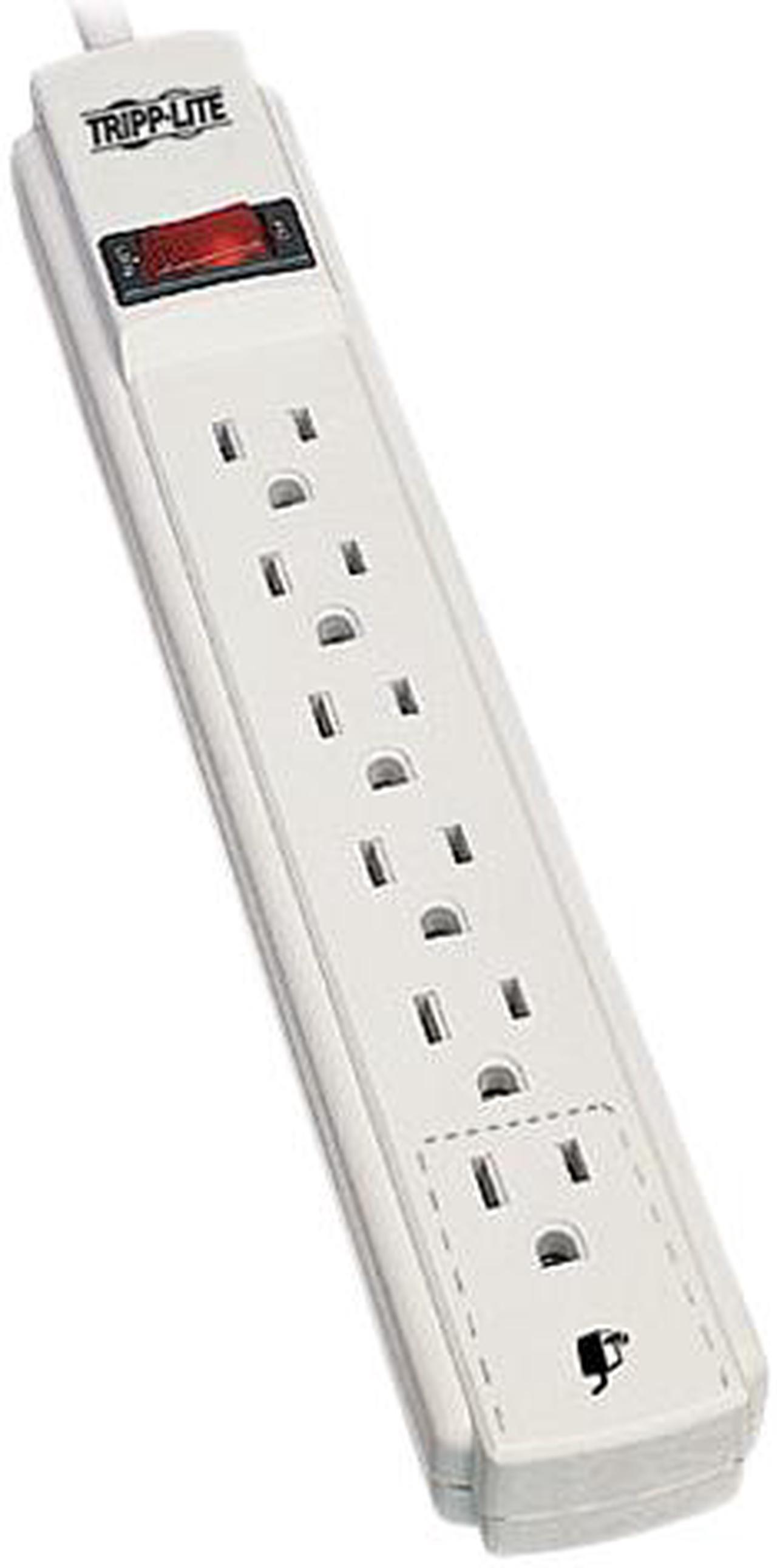 TRIPP LITE POWER IT! Series PS615 6 Outlets Power Strip 120V AC Input Voltage 15 ft. Cord Length