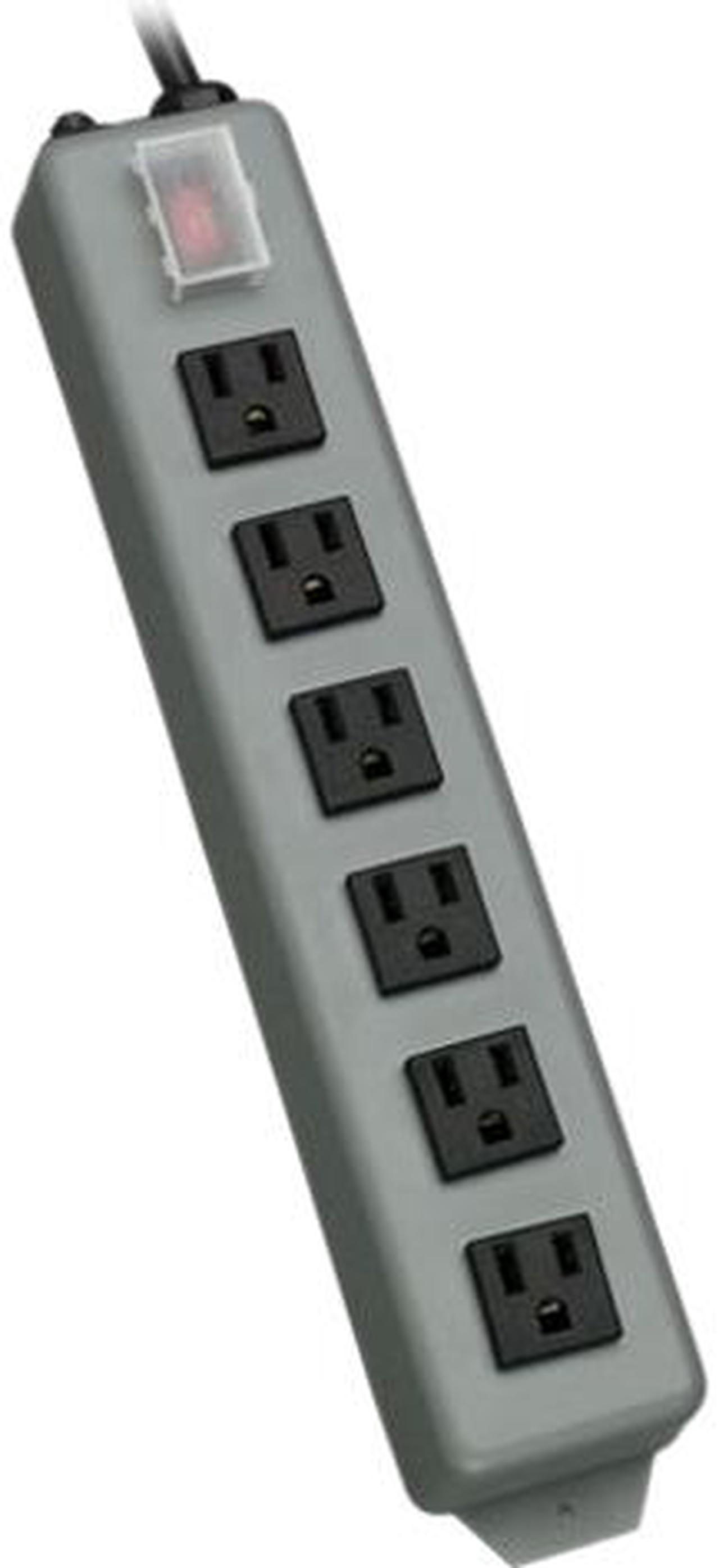 TRIPP LITE UL24CB-15 6 Outlets Power Strip 120V Input Voltage 15 ft. Cord Length