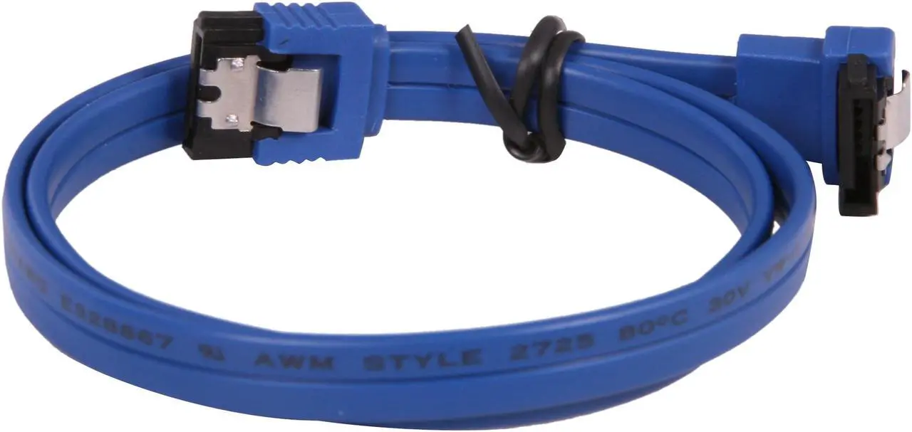 Alt view image 2 of 3 - XION XON-SATA918ML_BL 1.5 ft. SATA II with Metal Latch Cable