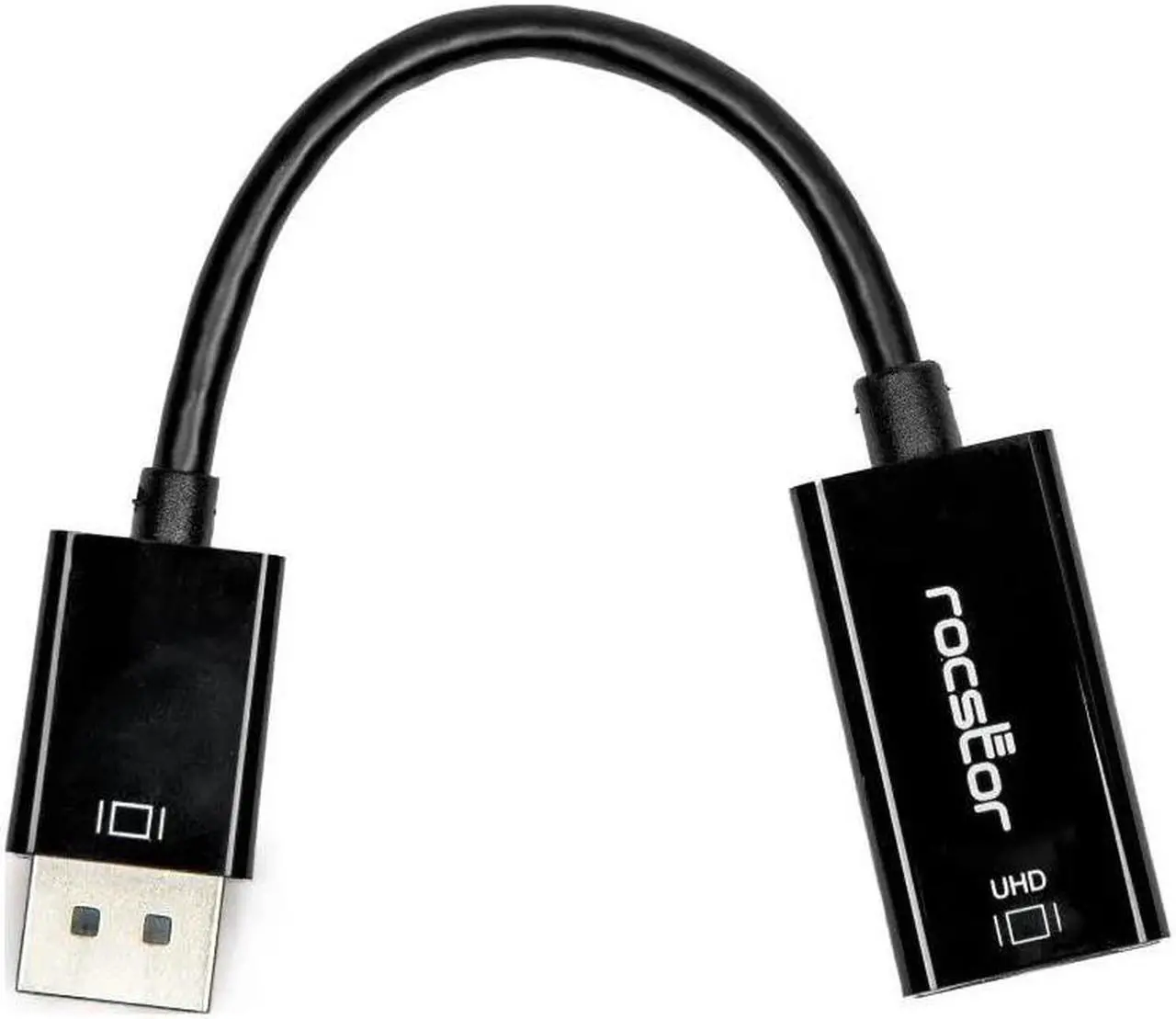 Alt view image 4 of 4 - DisplayPort to HDMI 4K Active Adapter Premium DisplayPort 1.2 to HDMI 4Kx2K 60Hz Active Adapter - 5.90 - DP to HDMI 4kx2K @60Hz Active Converter Adapter - First End: DisplayPort 1.2 Digital