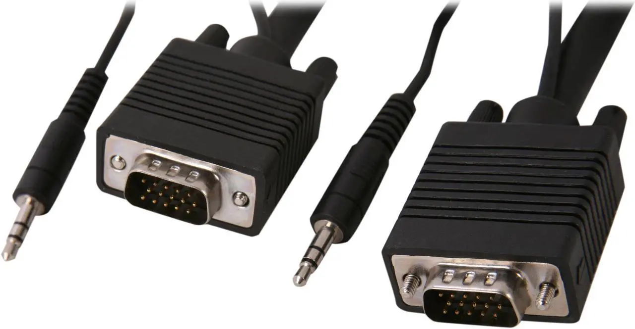 Main image of BYTECC SVST-15 15 ft. SVGA w/3.5mm Stereo male to male Cable