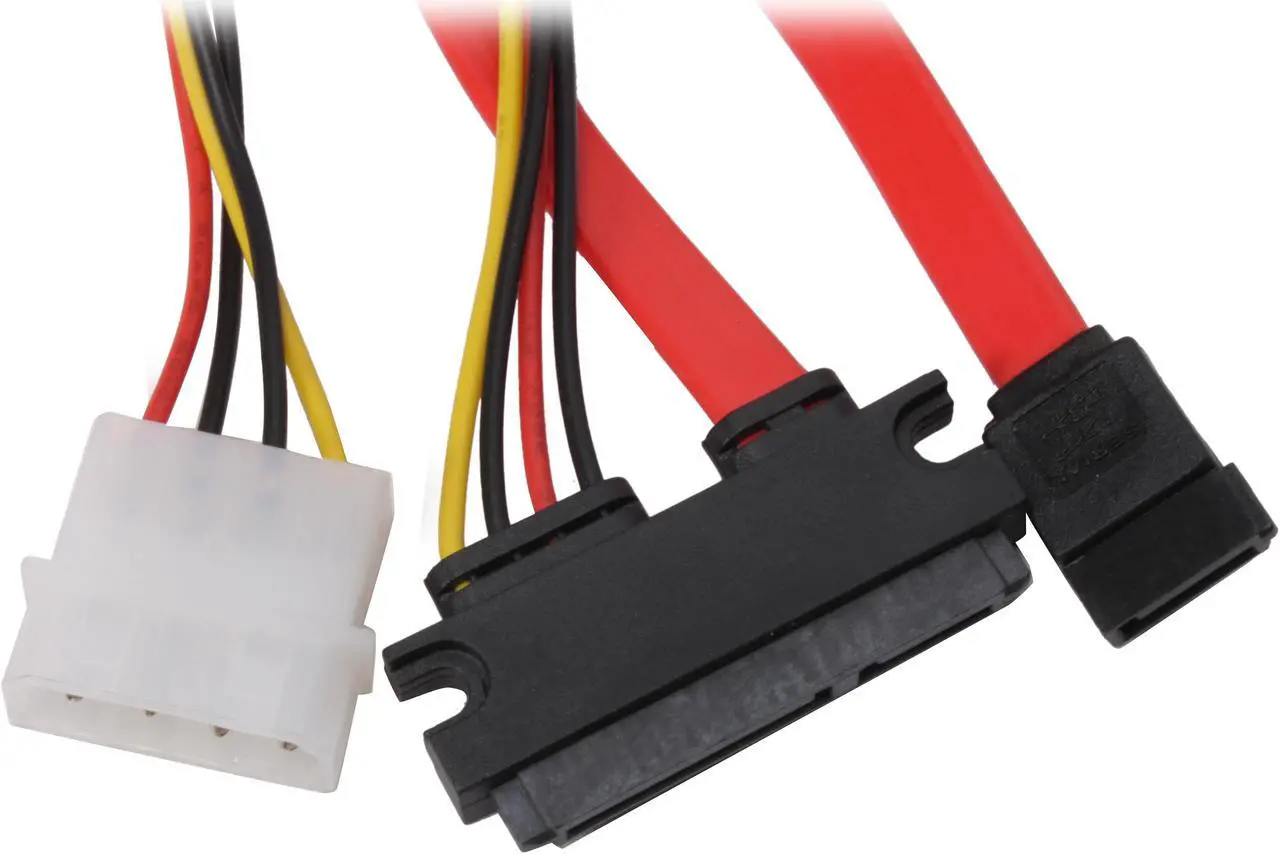 Main image of BYTECC SATA-SP118 1.5 ft. Sata and Sata Power 7+15pin Cable, for Sata HDD, Sata OD