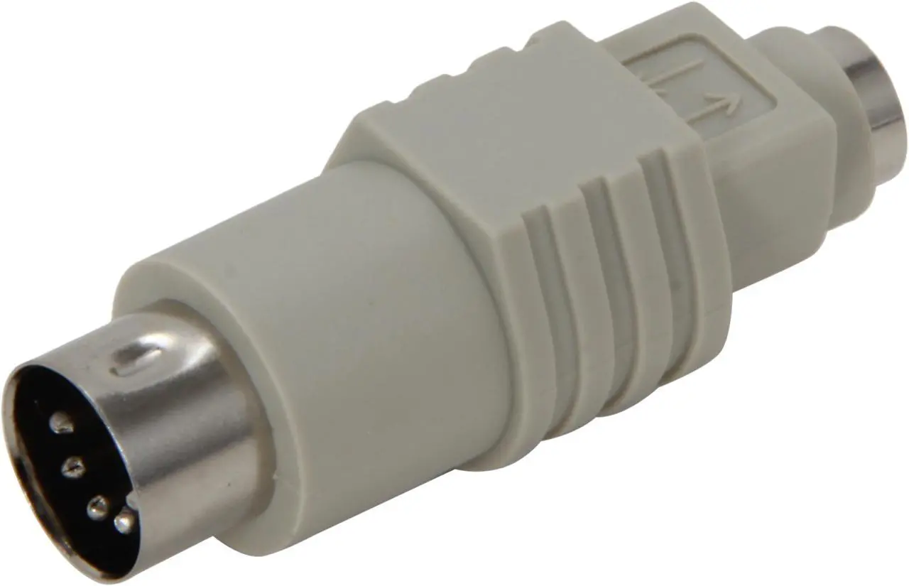 Main image of C2G 02475 PS/2 Female to AT Male Keyboard Adapter, Beige