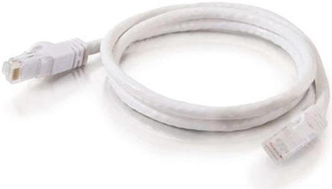 C2G 31363 75 ft. Cat 6 White 550 MHz Snagless Patch Cable