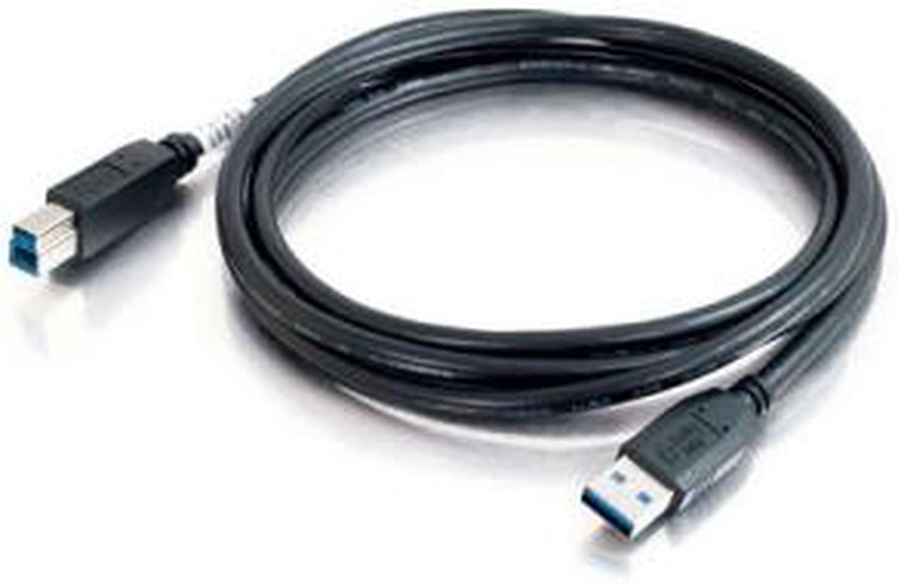 C2G 54173 USB Cable - USB 3.0 A Male to B Male Cable for Printers, Scanners, Brother, Canon, Dell, Epson, HP and more, Black (3.3 Feet, 1 Meter)