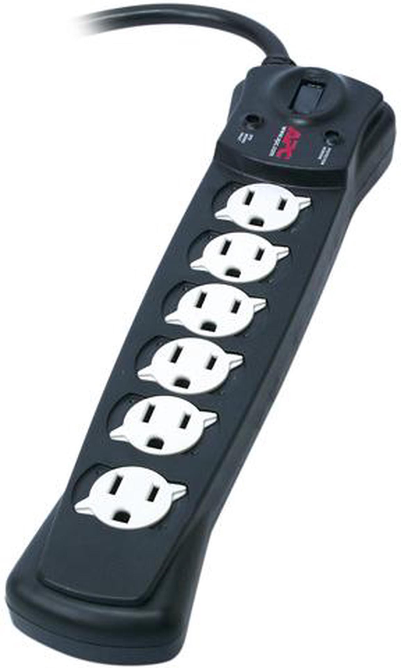 Main image of APC SurgeArrest Essential P6B-LM 6-Outlets Surge Suppressor