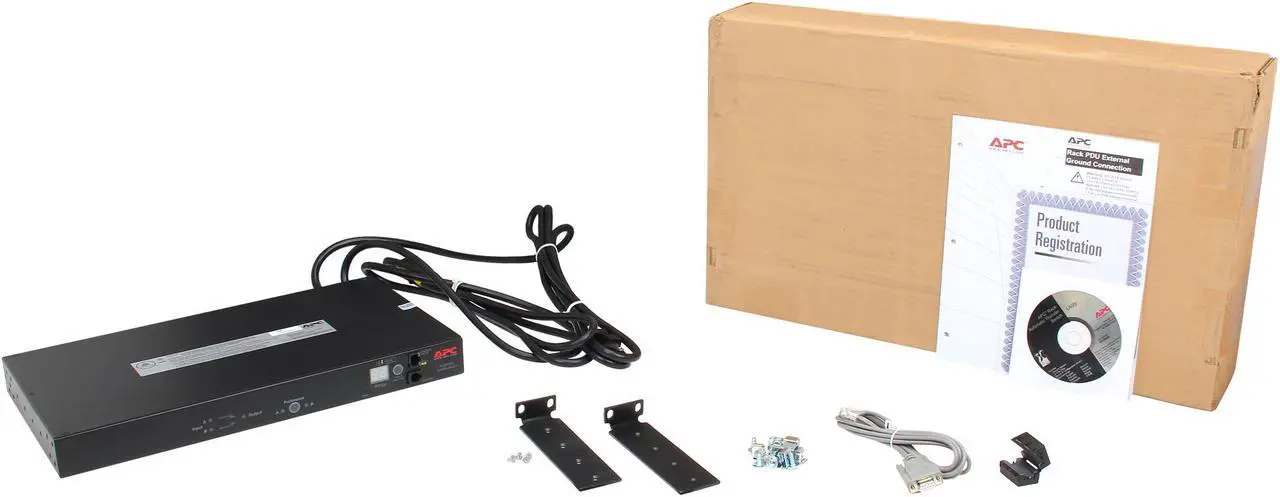 Alt view image 5 of 5 - APC AP7750A Automatic Transfer Switch 100V, 120V 15A 8 ft Rack-mount Transfer Switches