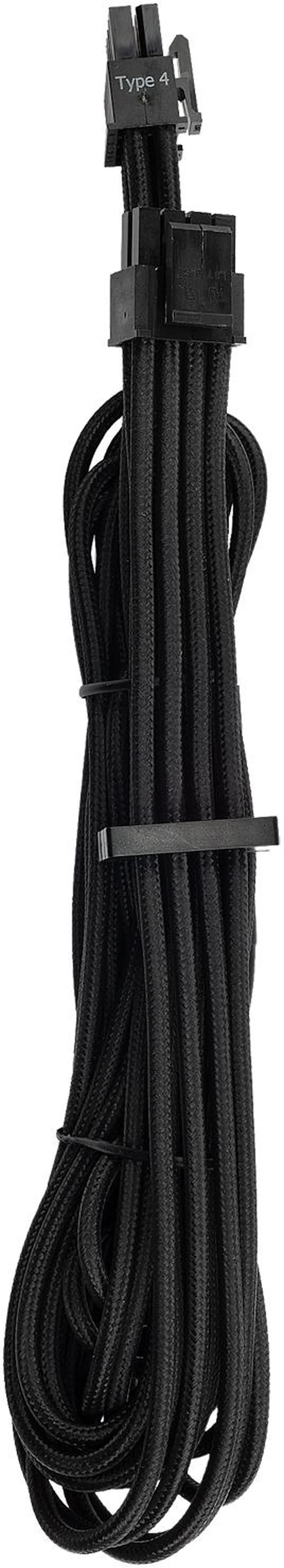 Alt view image 10 of 14 - Corsair CP-8920222 Premium Individually Sleeved PSU Cables Pro Kit Type 4 Gen 4 - Black