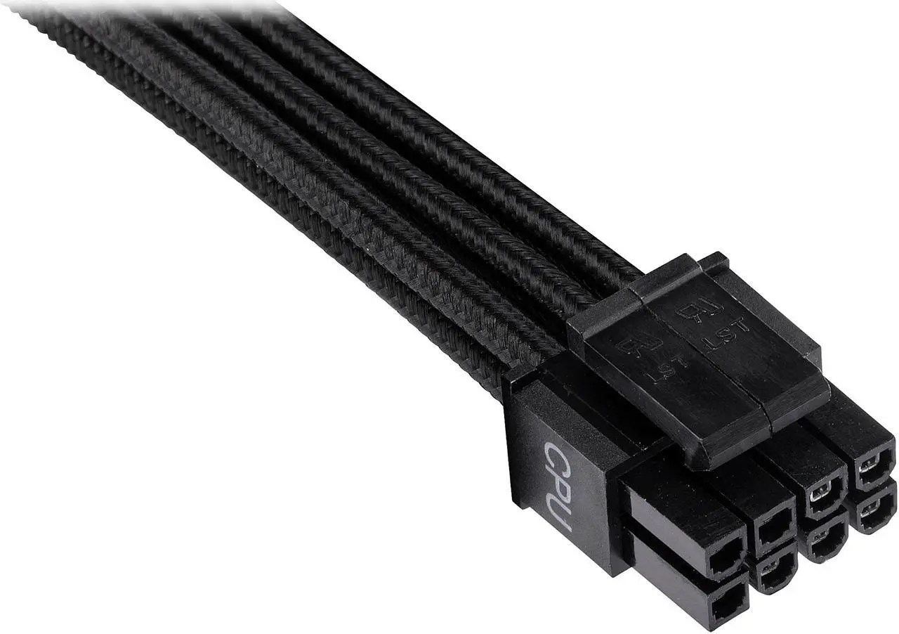 Alt view image 11 of 14 - Corsair CP-8920222 Premium Individually Sleeved PSU Cables Pro Kit Type 4 Gen 4 - Black