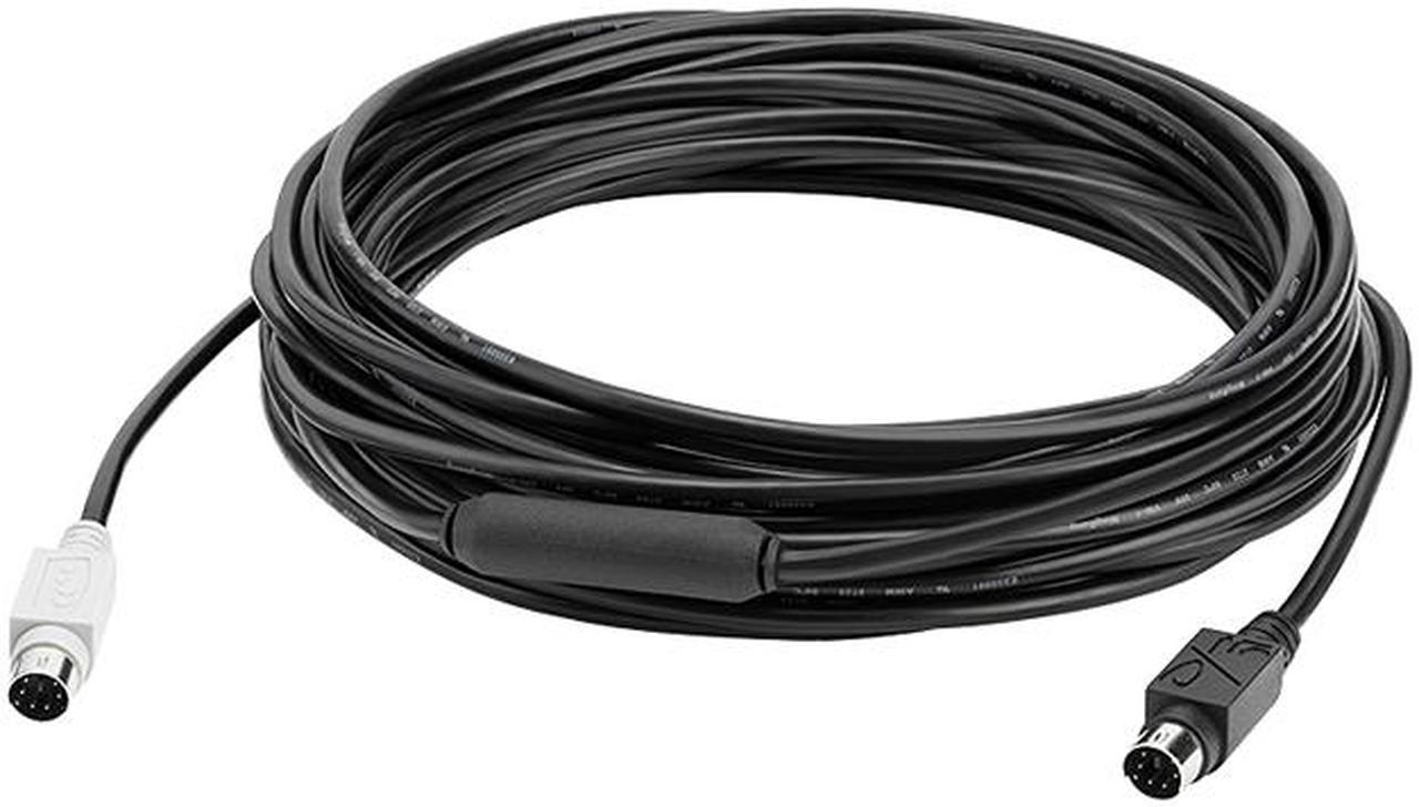 Logitech Model 939-001487 32.8 ft. DIN Cable Male to Male