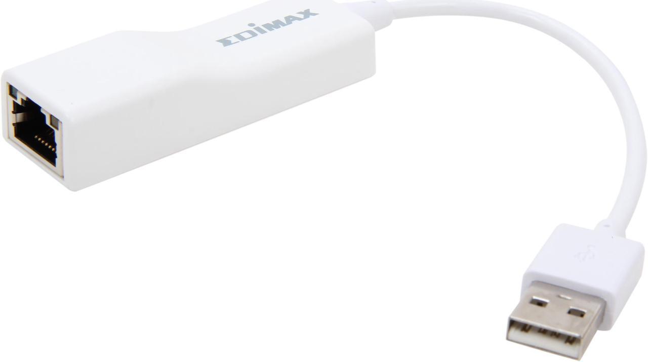 Alt view image 2 of 4 - Edimax EU-4208 USB 2.0 to 10/100Mbps Fast Ethernet LAN Wired Network Adapter for Windows XP/ Vista / 7 / 8 / 8.1, Macbook Air, and Linux (ASIX AX88772B chipset)