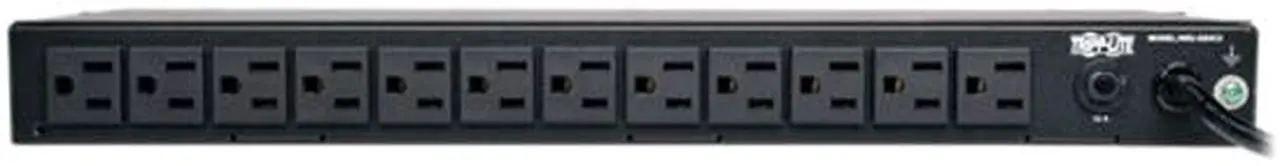Alt view image 6 of 7 - Tripp Lite 24 Port Gigabit Ethernet Switch with 12 Outlet PDU, 2 SFP Ports (NSU-G24C2)