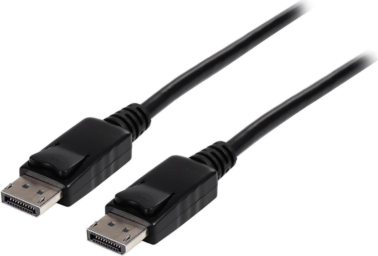 Tripp Lite P580-001 1 ft. Black Connector A	DISPLAYPORT (MALE) Connector B	DISPLAYPORT (MALE) DisplayPort Cable with Latches Male to Male