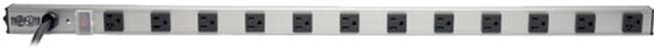 TRIPP LITE SS361220 15 Feet 12 Outlets 1650 Joules Power Strip with Surge Protection