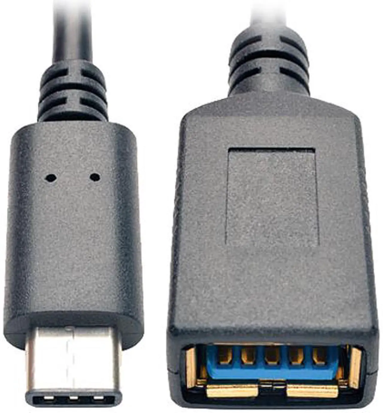 Main image of Tripp Lite USB 3.1 Gen 1 (5 Gbps) Adapter Cable, USB Type-C (USB-C) to USB Type-A M/F, 6-in. (U428-06N-F)