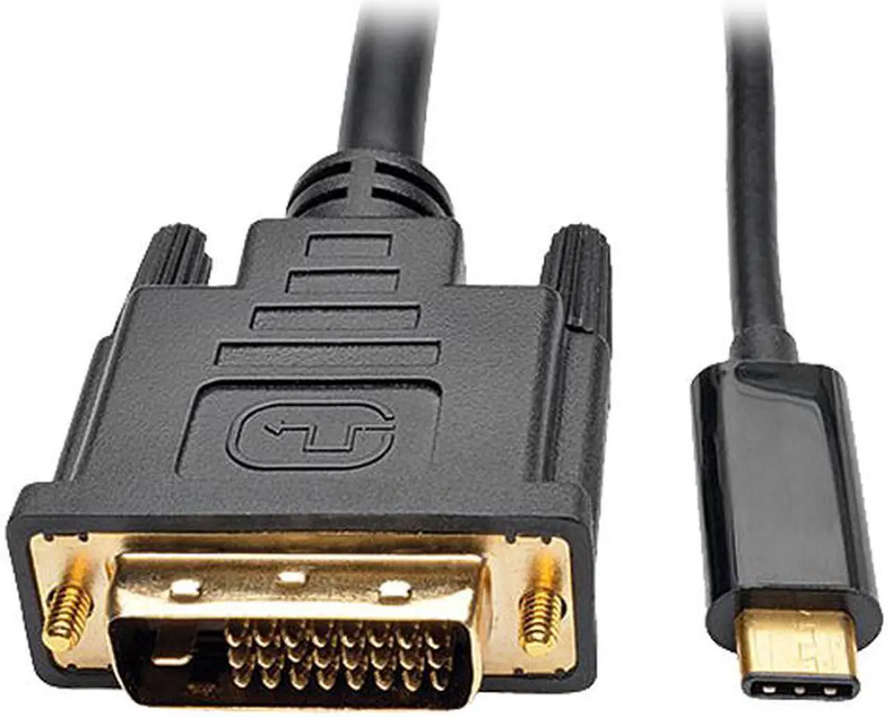 Main image of Tripp Lite USB C to DVI Adapter Converter Cable 1080p Type C to DVI 16ft (U444-016-D)