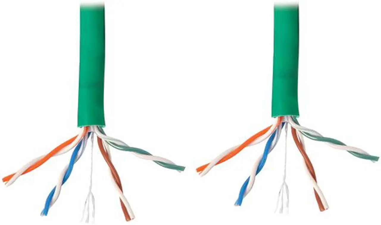 Alt view image 2 of 3 - TRIPP LITE N224-01K-GN 1000 ft. Cat 6 Green Gigabit Bulk Solid-Core Plenum-Rated PVC Cable