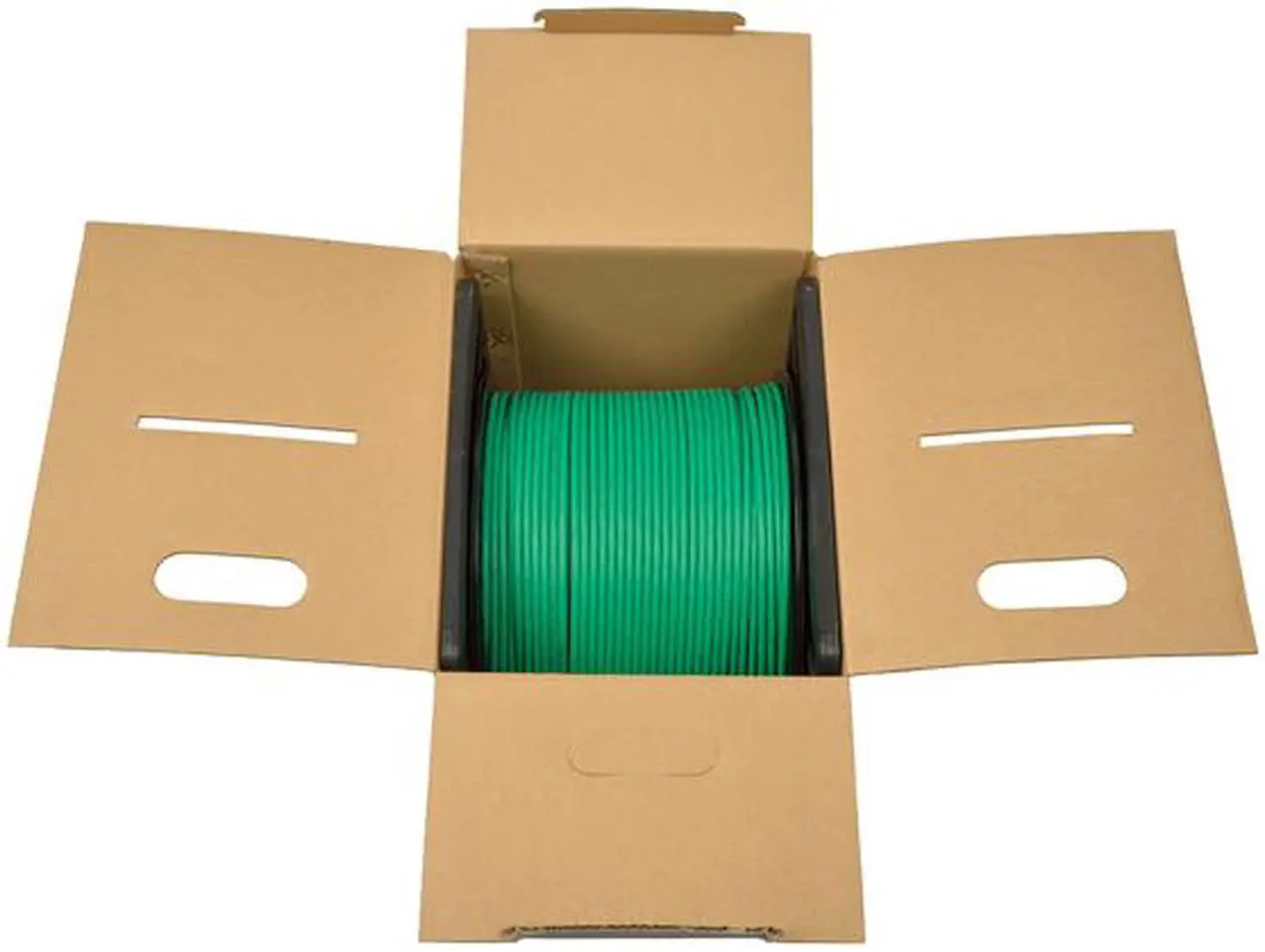 Alt view image 3 of 3 - TRIPP LITE N224-01K-GN 1000 ft. Cat 6 Green Gigabit Bulk Solid-Core Plenum-Rated PVC Cable