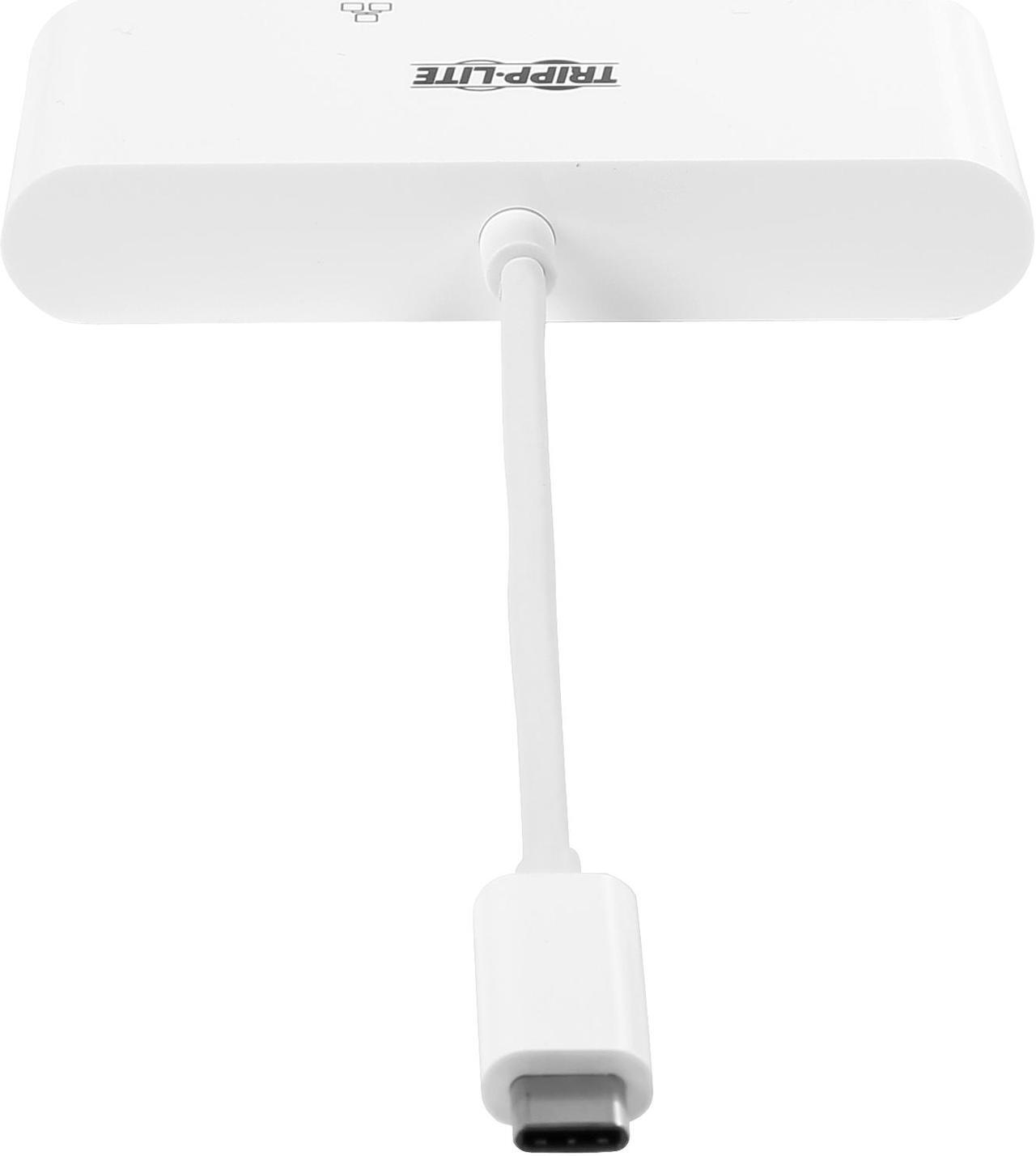 Alt view image 5 of 5 - Tripp Lite USB C to VGA Multiport Adapter Converter Hub USB Type C to VGA (U444-06N-VGU-C)