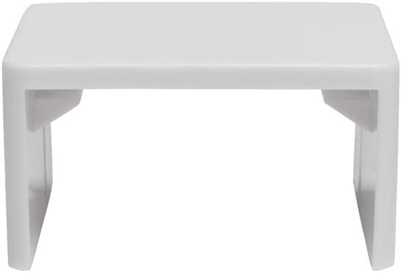 Main image of Tripp Lite N080-C25-ST-WH Raceway Straight Connector, 20 Pack, White