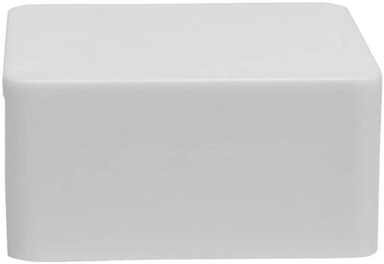 Alt view image 3 of 6 - Tripp Lite N080-C25-ST-WH Raceway Straight Connector, 20 Pack, White