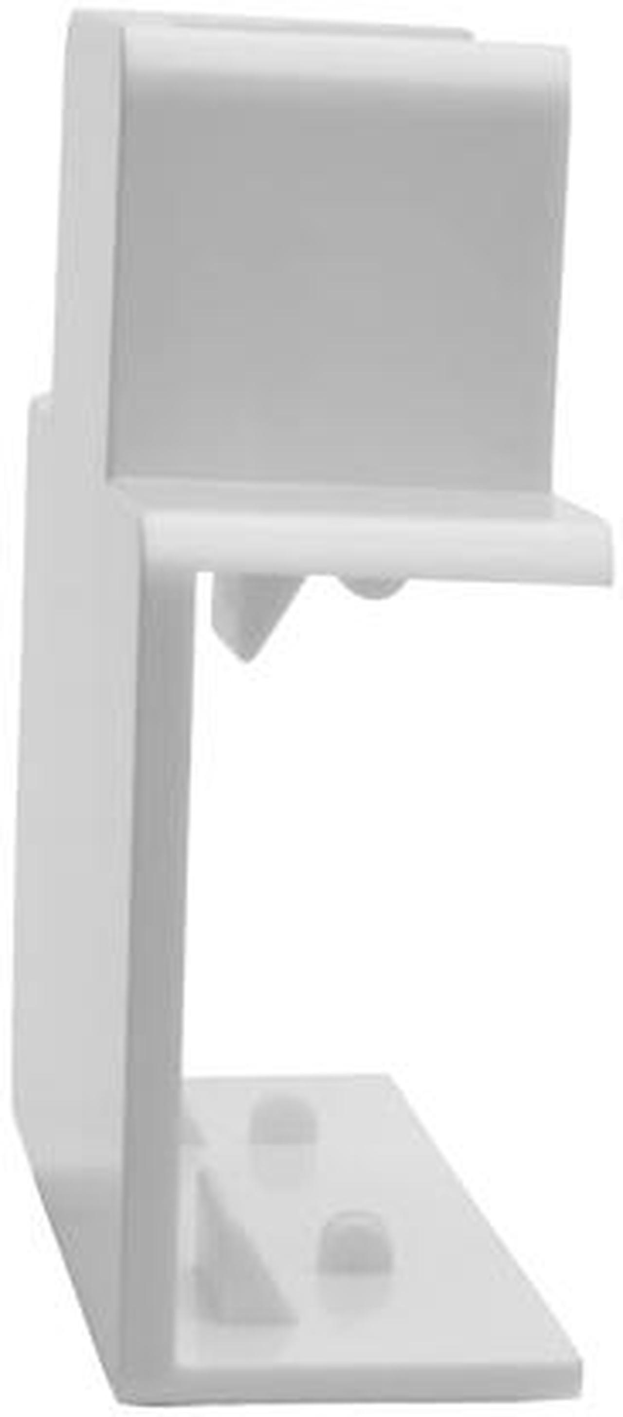 Alt view image 3 of 6 - Tripp Lite N080-C25-T-WH Raceway T Connector, 20 Pack, White