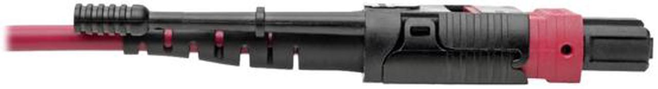 Alt view image 3 of 6 - Tripp Lite MTP/MPO Multimode Patch Cable, 12 Fiber, 40 GbE, 40GBASE-SR4, OM4 Plenum-Rated (F/F), Push/Pull Tab, Magenta, 2 m (6.6 ft.) (N845-02M-12-MG)