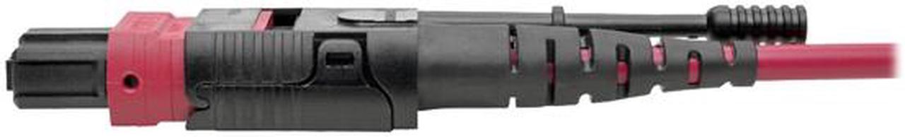 Alt view image 4 of 6 - Tripp Lite MTP/MPO Multimode Patch Cable, 12 Fiber, 40 GbE, 40GBASE-SR4, OM4 Plenum-Rated (F/F), Push/Pull Tab, Magenta, 2 m (6.6 ft.) (N845-02M-12-MG)