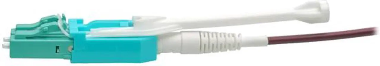 Alt view image 5 of 8 - Tripp Lite MTP/MPO to 8xLC Fan-Out Patch Cable, 40 GbE, 40GBASE-SR4, OM4 Plenum-Rated, Push/Pull Tab, Magenta, 3 m (9.8 ft.) (N845-03M-8L-MG)